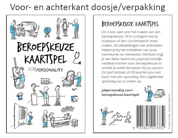 verpakking beroepskeuze kaartspel